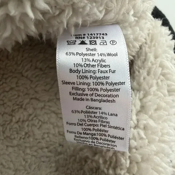 Jachs NY Men's Medium Wool Blend Sherpa Lined Shacket Gorpcore Outdoor Camp Hike - Picture 12 of 12